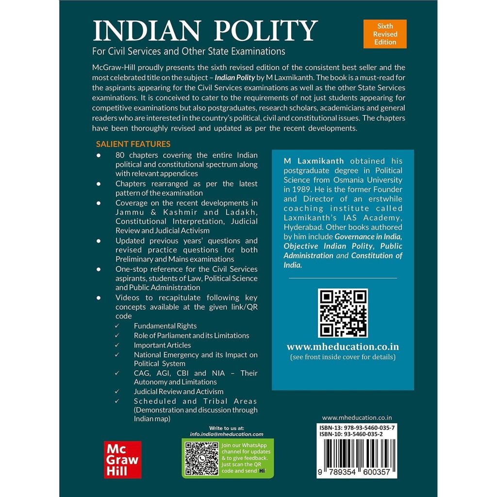 Upsc Indian Polity By M Laxmikanth