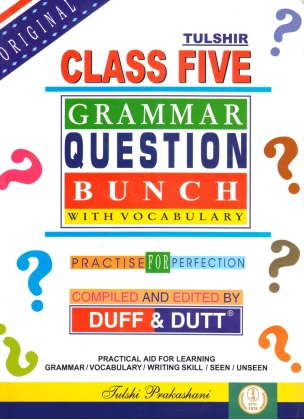 Tulshi Prakashani Grammar Question Bunch With Vocabulary Class -V (2025) By Duff & Dutt