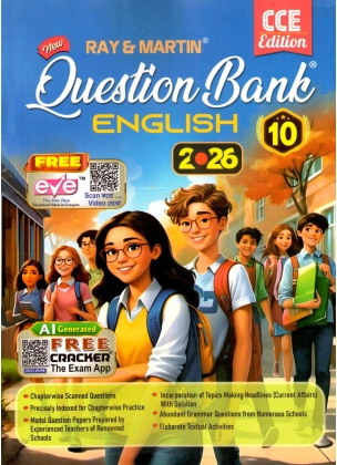 Ray & Martin QUESTION BANK ENGLISH – 2026, For Class – 10