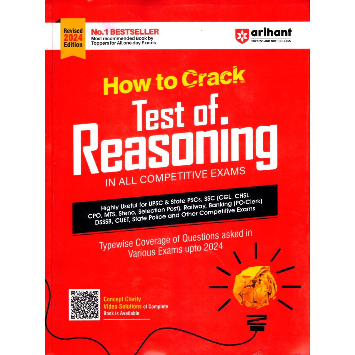 How to Crack Test Of Reasoning for Upsc, & state PSCs, SSC (Cgl Chsl Cpo MTS), Po/Clerk, DSSSB, CUET