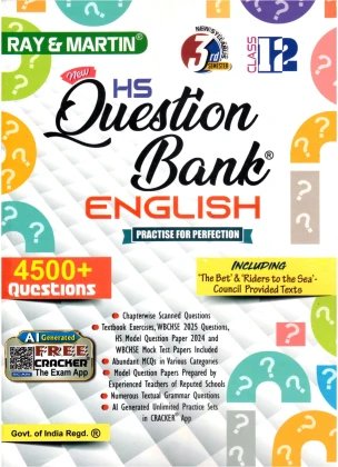 Ray & Martin Question Bank English Class 12 | Semester 3 | 2026