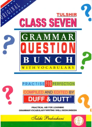 Tulshi Prakashani Grammar Question Bunch With Vocabulary Class -VII (2025) By Duff & Dutt