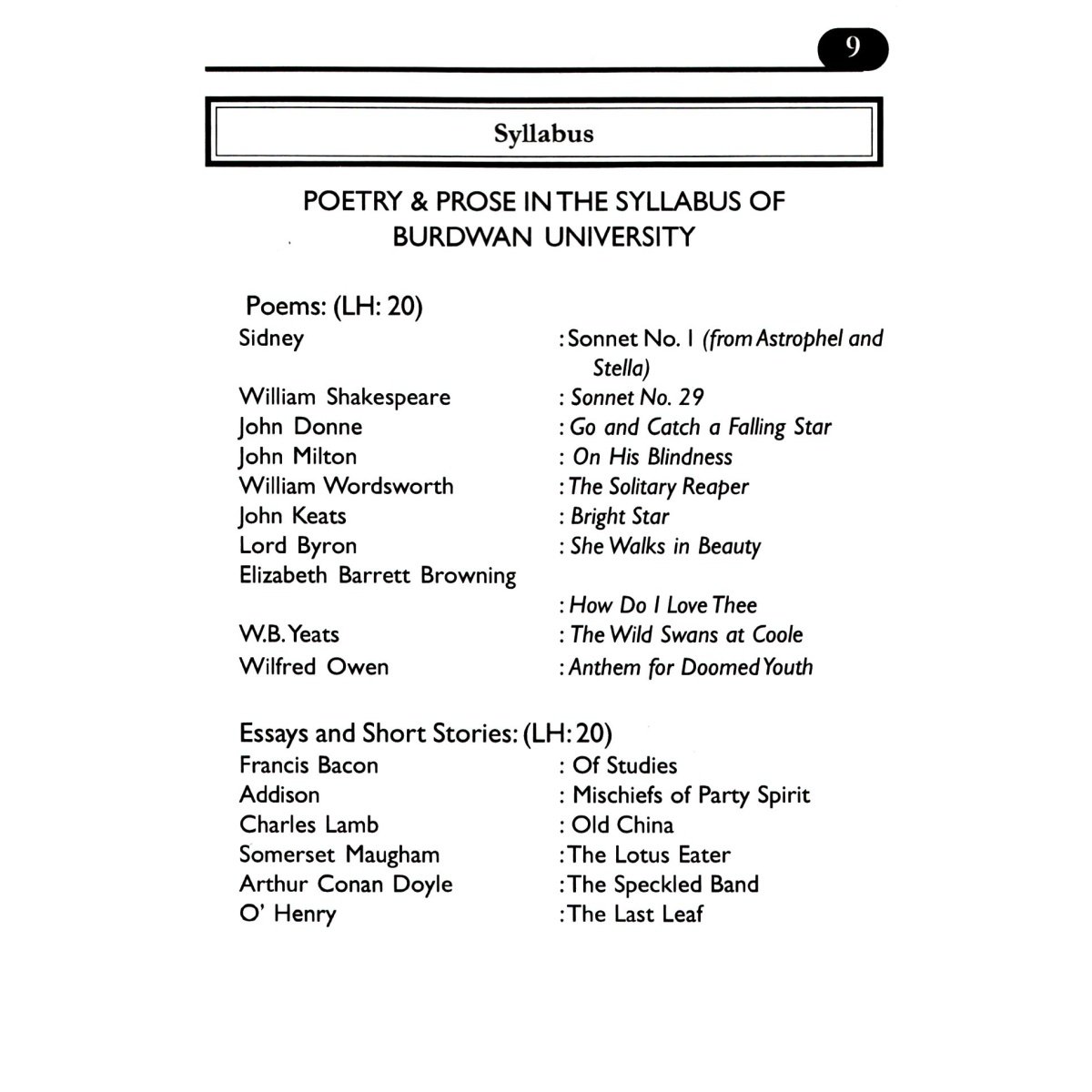 RESONANT CLASSICS Major Course (ENGLl0ll) Semester-1 Burdwan University By Biplab Banerjee