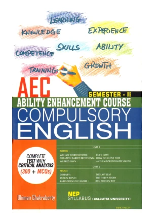 AEC Compulsory English Semester-2, Calcutta University By Dhiman Chakraborty