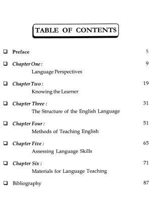 English Language Teaching A Reckoner Semester 3 CU