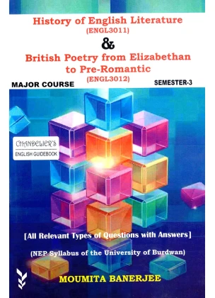 NEP History Of English Literature & British Poetry From Elizabethan to Pre-Romantic | Major Course | Semester-3 Burdwan University By Moumita Banerjee