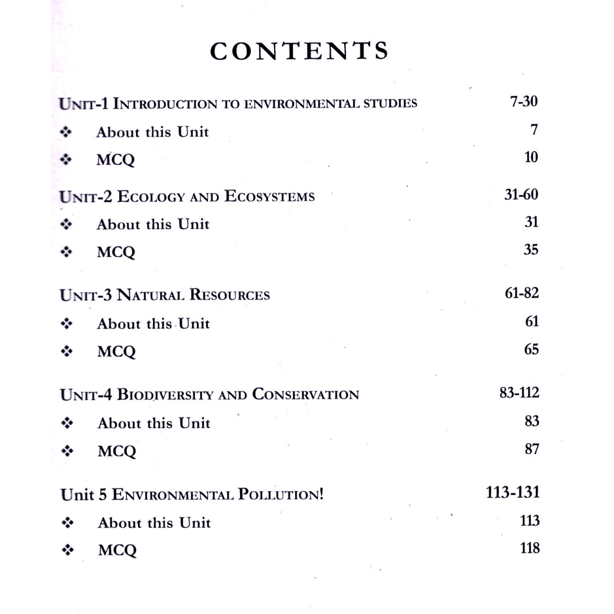 Fundamentals of Environment (ENVS-01) Semester-1 C.U | Edited by Ujaan Bondyopadhyaya