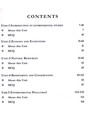 Fundamentals of Environment (ENVS-01) Semester-1 C.U | Edited by Ujaan Bondyopadhyaya