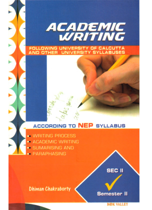 NEP Academic Writing Book SEC-2 | Semester-2, Calcutta University Writing Process and Paraphrasing Guide